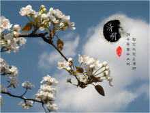 梨花風(fēng)起正清明，游子尋春半出城